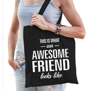 katoenen-cadeau-tasje-awesome-friend-zwart_10154352