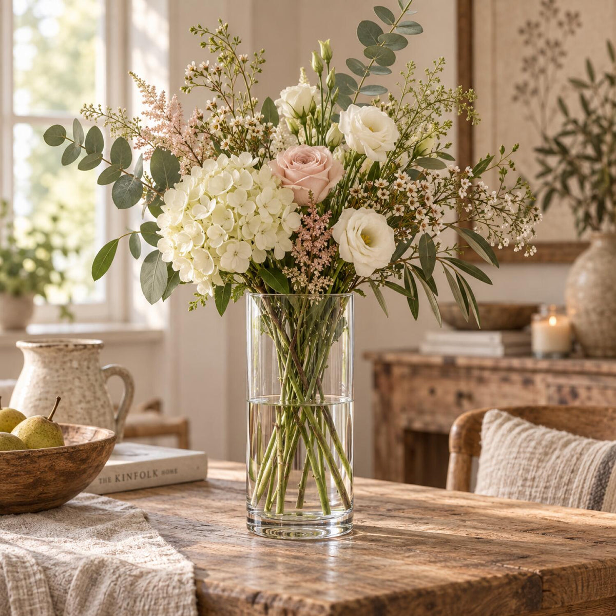 bellatio-flowers-plants-vaas-glas-30cm-rechte-cilinder_10124356-5