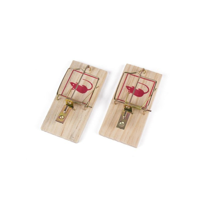 benson-muizenval-2x-stuks-hout-metaal-10-x-45-cm_10117357-2