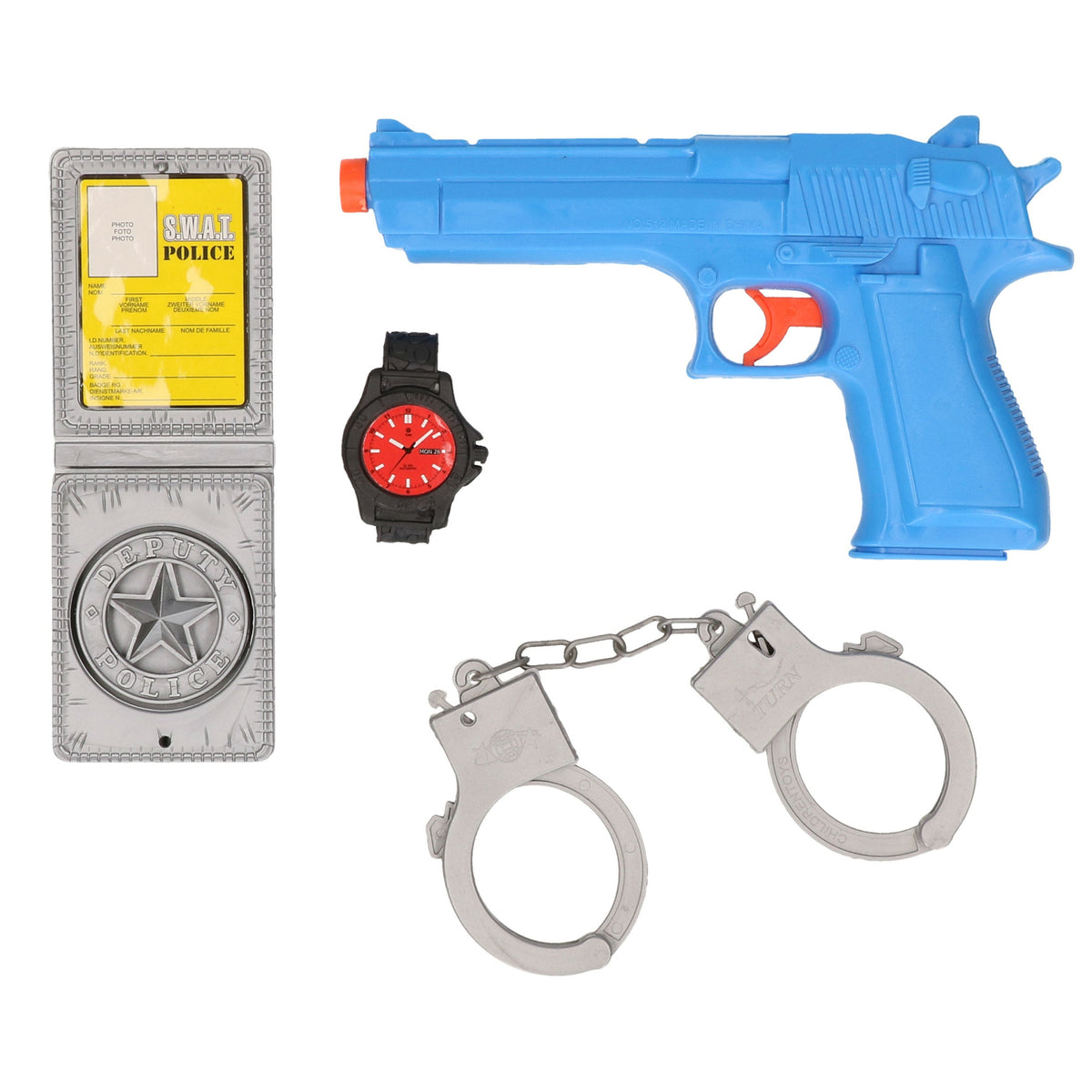 politie-speelgoed-set-pistool-met-accessoires-verkleed-rollenspel-plastic-13-cm-kind_10436367-2