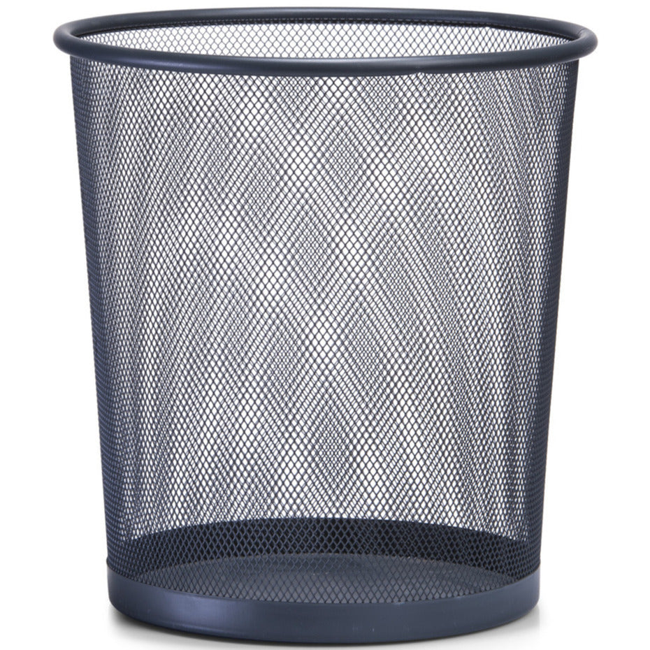 zeller-prullenmand-antraciet-26-x-28-cm-draadstaal-afvalemmer-vuilnisbak_10226375