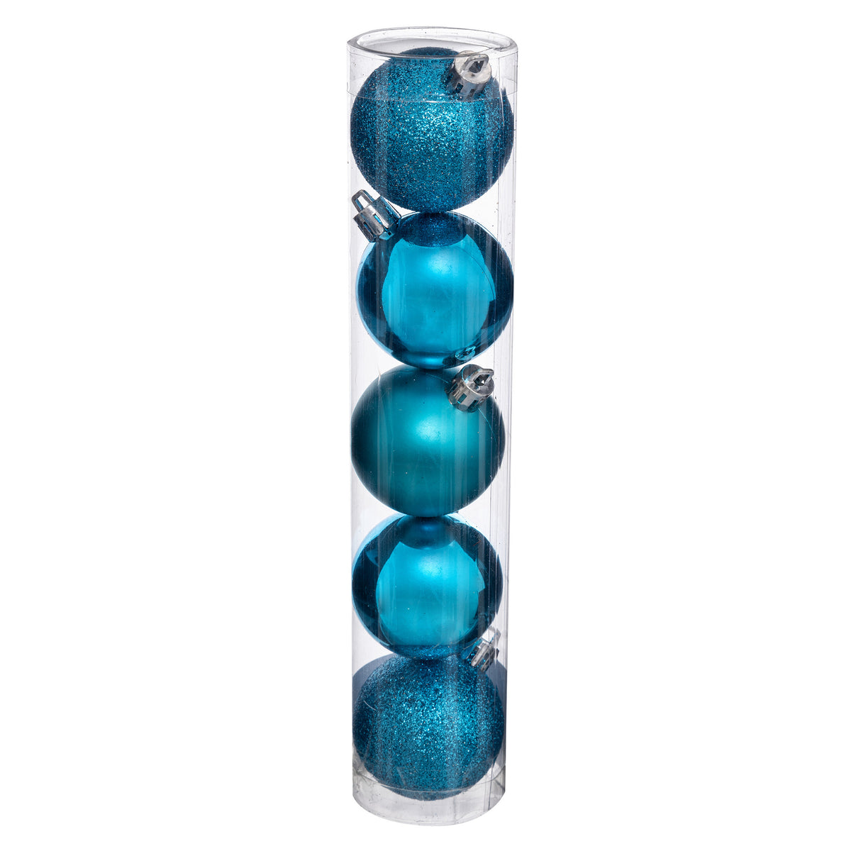 5x-stuks-kerstballen-turquoise-blauw-glans-en-mat-kunststof-5-cm_10343375