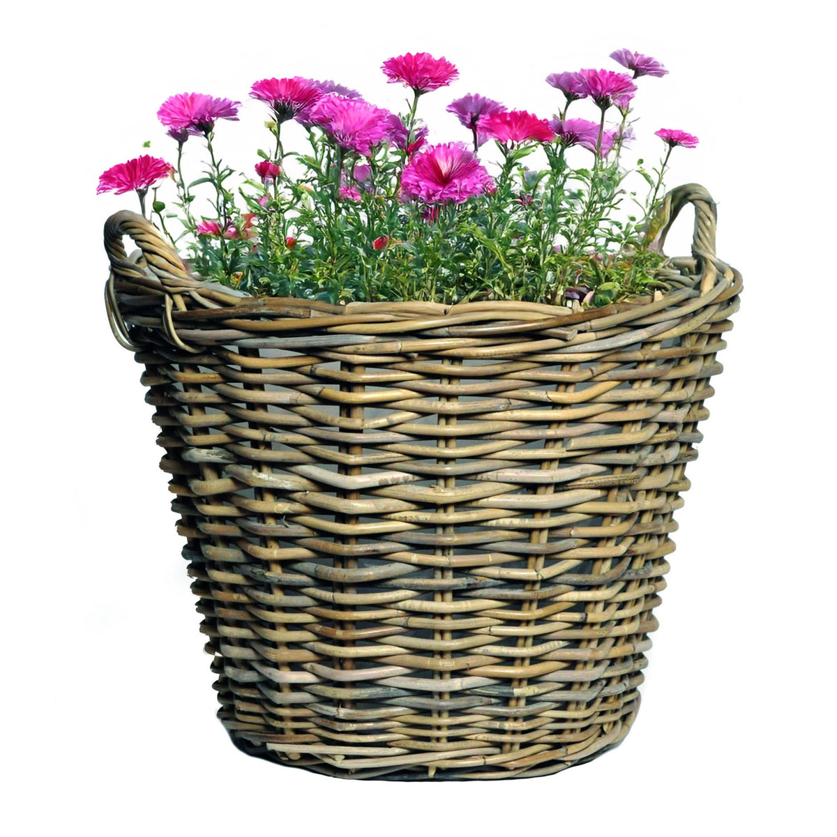 mega-collections-planten-of-bloemen-mand-d39-x-h23-cm-rond-rotan-gevlochten-bloempot_10491377