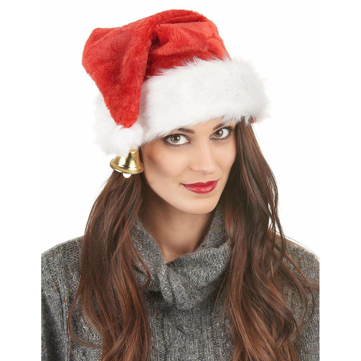 pluche-kerstmuts-met-bel-voor-volwassenen-57-cm_10065378-4