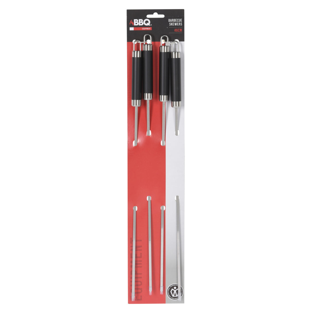 bbq-spiezen-4x-stuks-rvs-46-cm-vleespennen-voor-vlees-barbecue-accessoires_10431380
