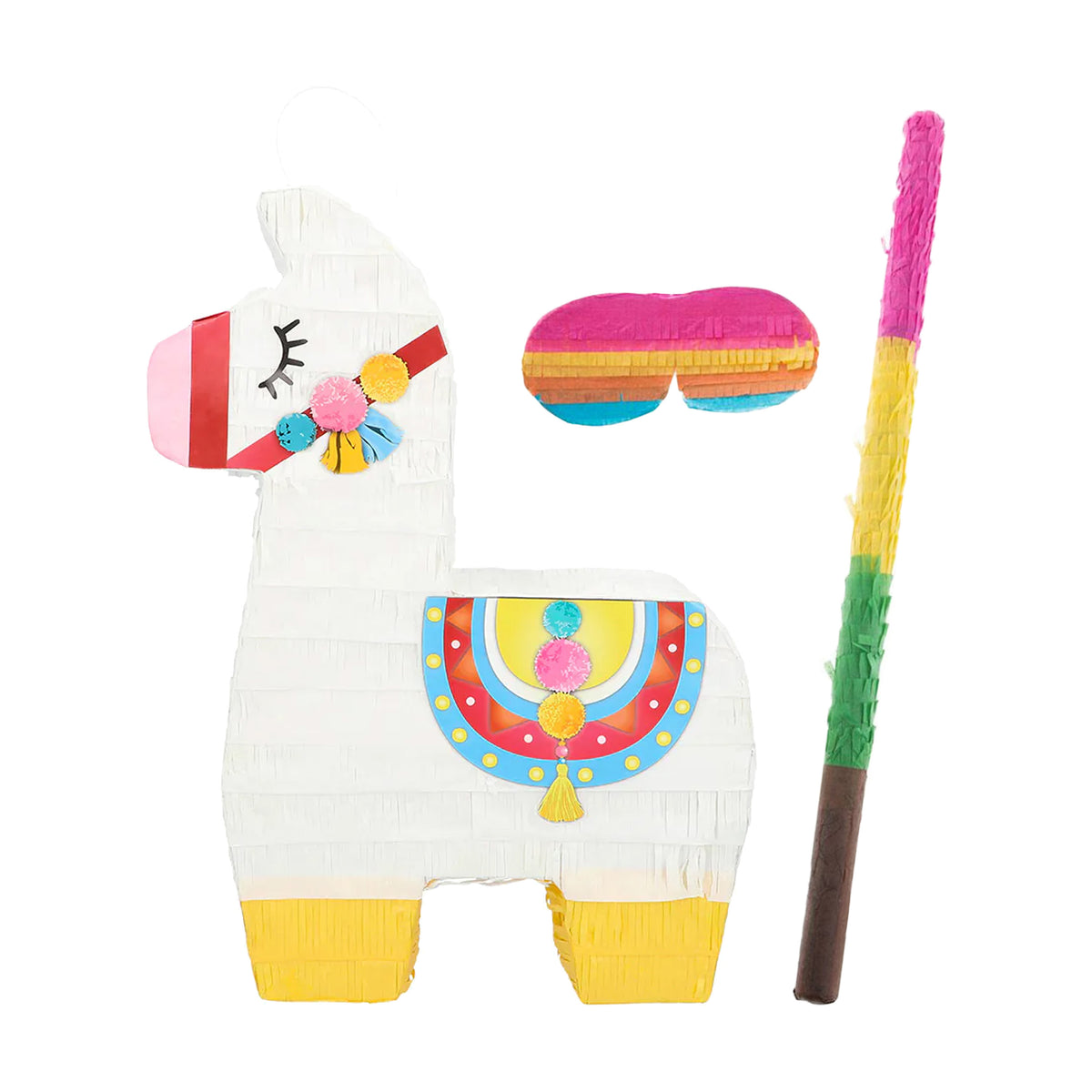 verjaardag-pinata-lama-45-x-33-cm-papier-set-met-stok-en-masker_10435390