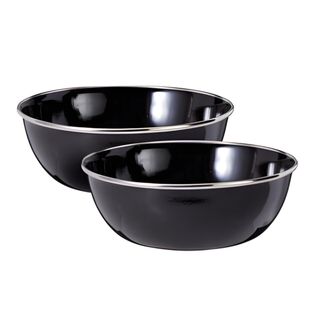 redcliffs-kommenset-2x-stuks-zwart-15-x-5-cm-emaille-kamperen-outdoor-schaaltjes_10489394-2