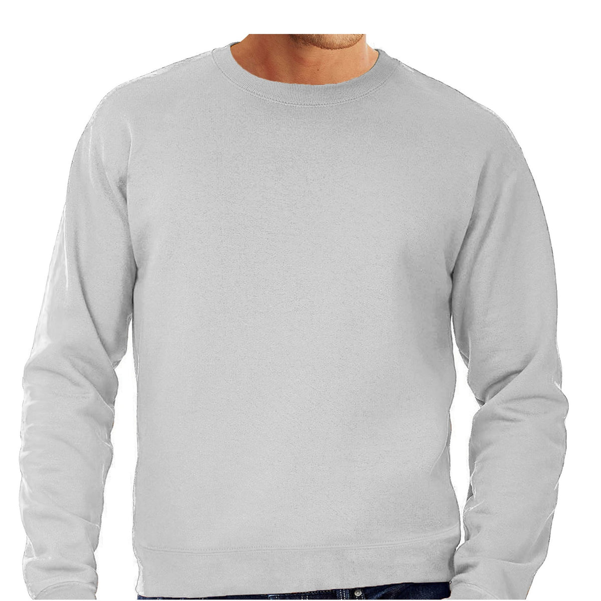 grijze-sweater--sweatshirt-trui-grote-maat-met-ronde-hals-voor-heren_10216397-2