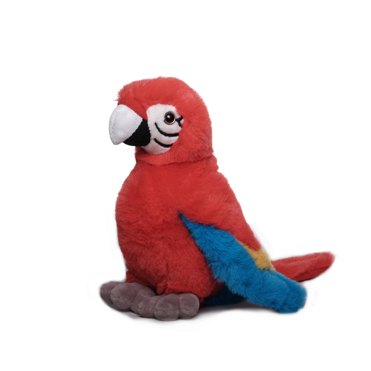 inware-pluche-papegaai-ara-knuffeldier-rood-blauw-20-cm-vogel-knuffels_10389399