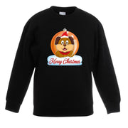 kersttrui-sweater-voor-kinderen-merry-christmas-hond-kerstbal-zwart-kerstkleding_10130401