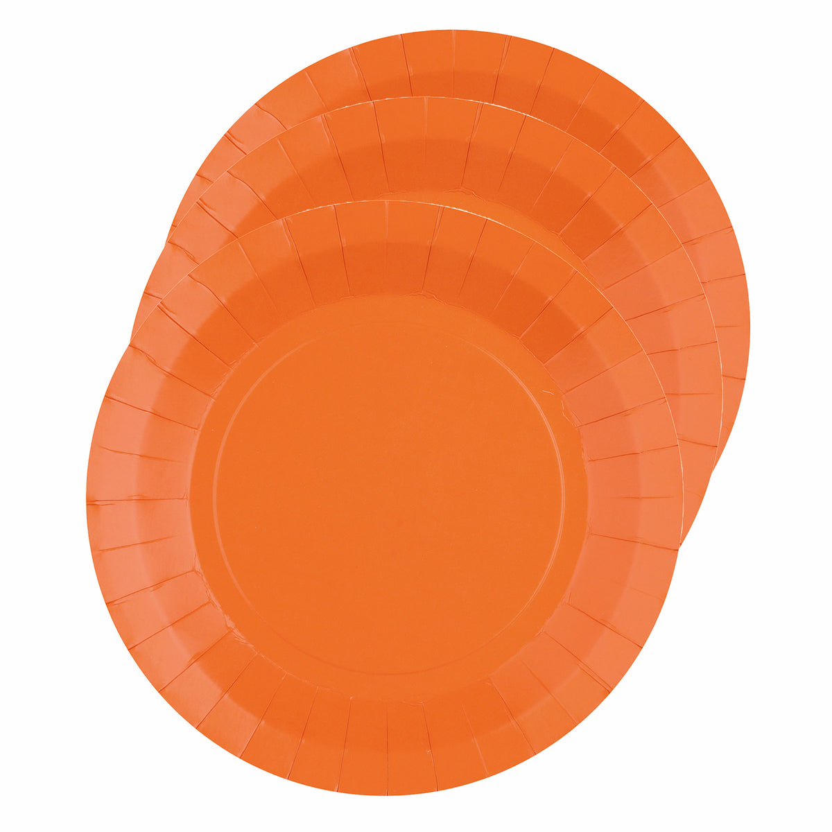 santex-feest-bordjes-10x-stuks-oranje-karton-22-cm-rond_10377405