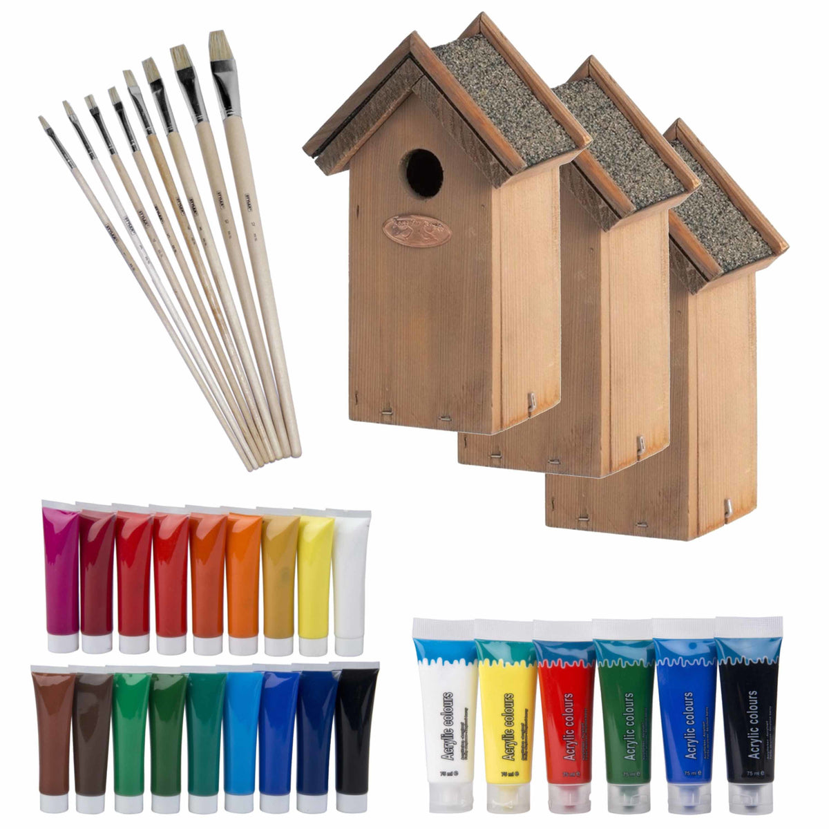 8x-stuks-houten-vogelhuisje-nestkastje-22-cm-zelf-schilderen-pakket-verf-kwasten_10277411