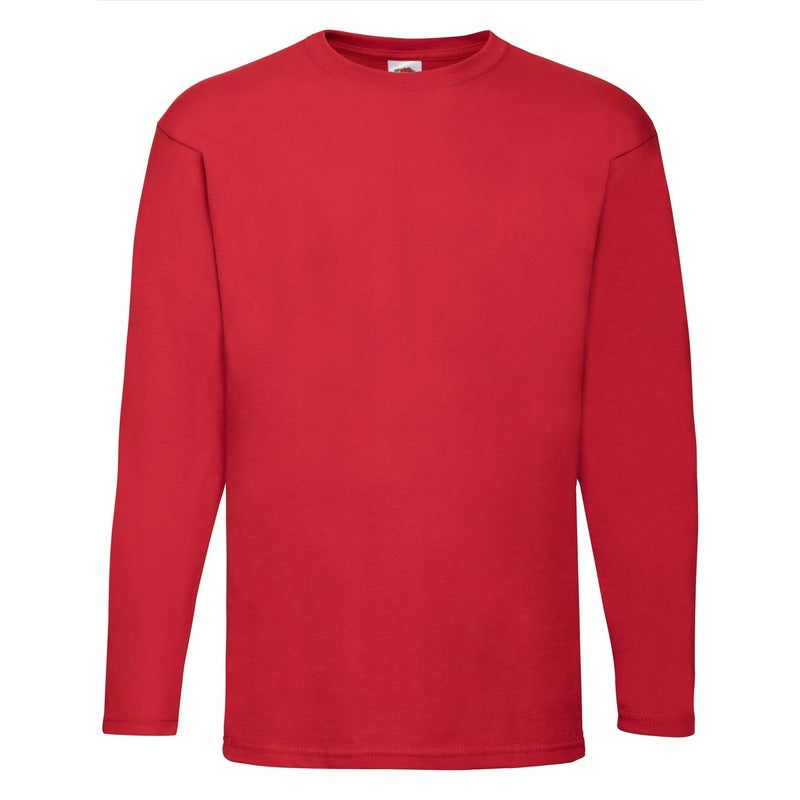 fruit-of-the-loom-tshirt-lange-mouwen-heren-rood-katoen-regular-fit_10136413-1