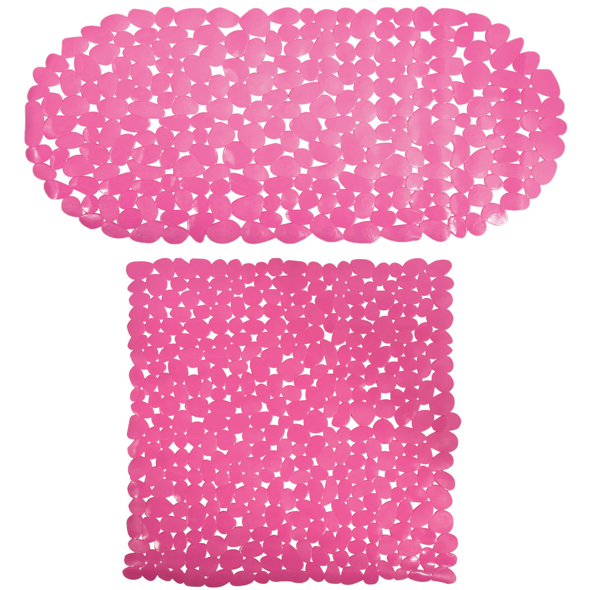 msv-douche-bad-antislip-matten-set-badkamer-pvc-2x-stuks-fuchsia-roze-2-formaten_10402415