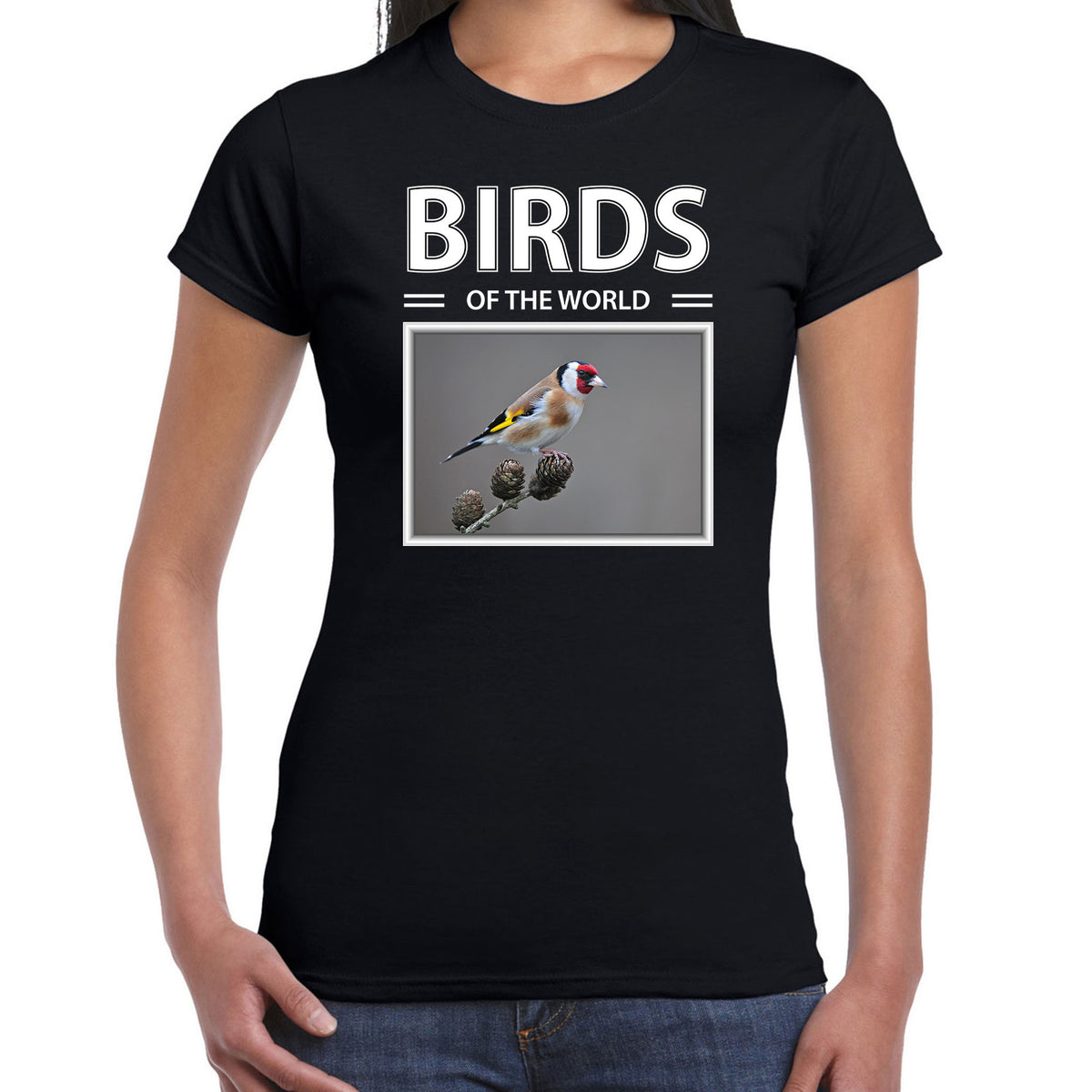 putters-tshirt-met-dieren-foto-birds-of-the-world-zwart-voor-dames_10264416