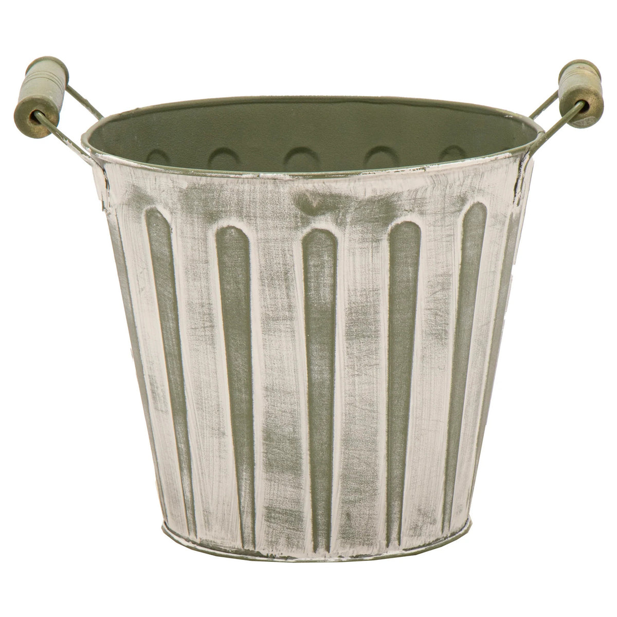 emmer-plantenpot-bloempot-zink-legergroen-d27-x-h25-cm_10384418-1