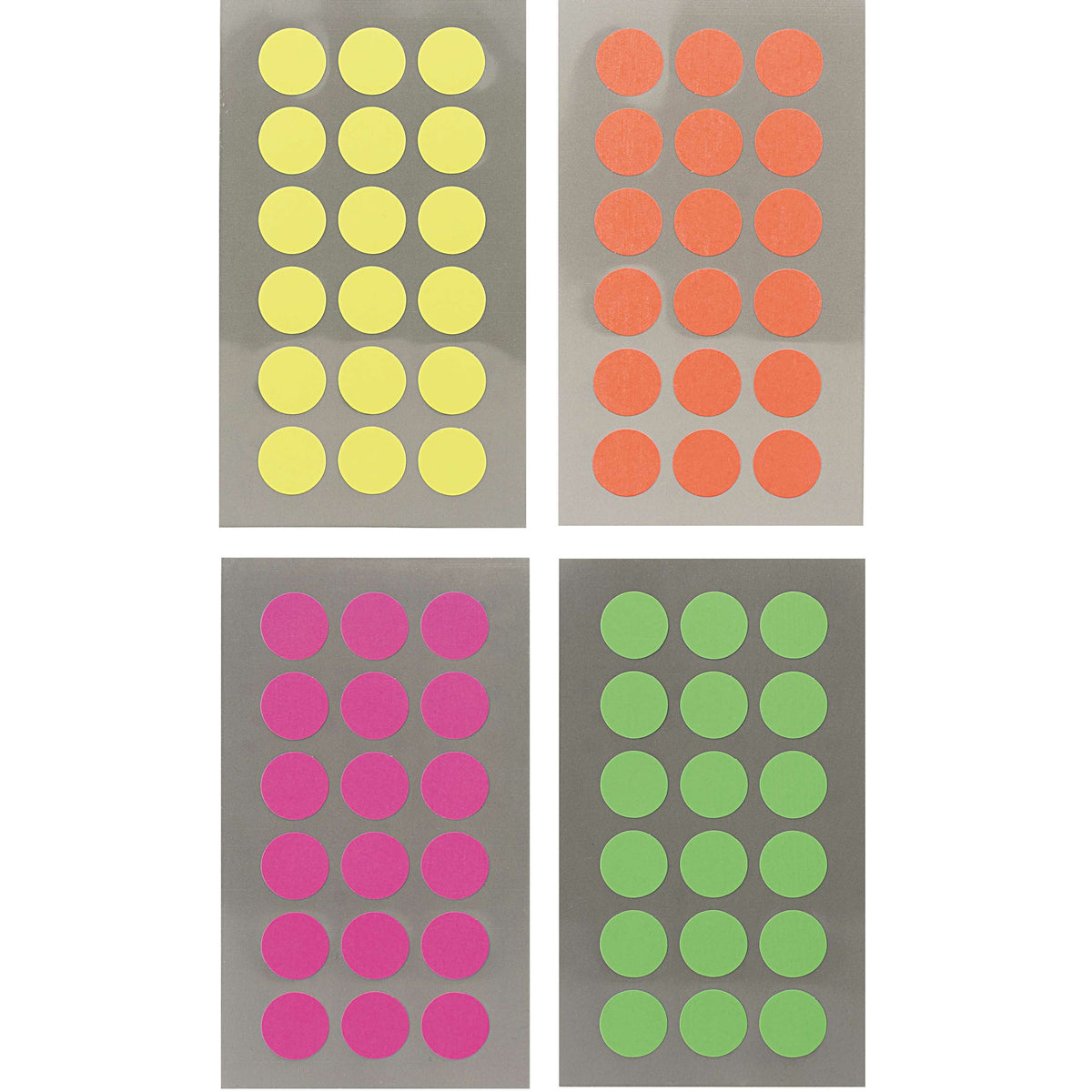 hobby-stickers-288x-stuks-d15-mm-kleurenmix-ronde-stickers-kantoor-stickers-etiketten_10446422