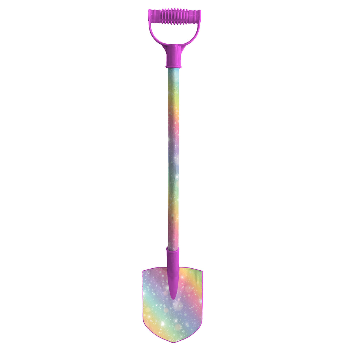 speelgoed-schep-voor-kinderen-punt-kunststof-regenboog-kleuren-76-cm_10393424