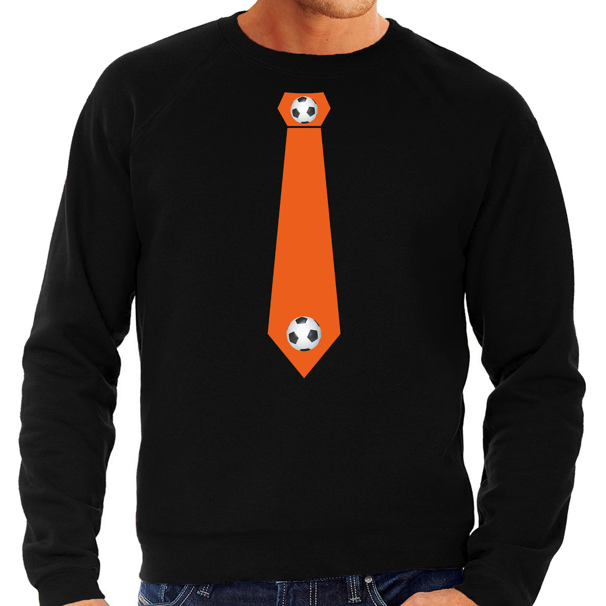 zwarte-sweater--trui-holland--nederland-supporter-oranje-voetbal-stropdas-ek-wk-voor-heren_10285427-2