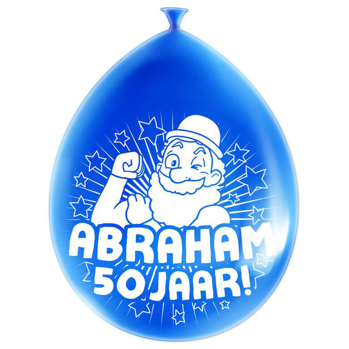 8x-stuks-abraham-50-jaar-feest-ballonnen-diverse-kleuren-latex-ca-30-cm_10370427