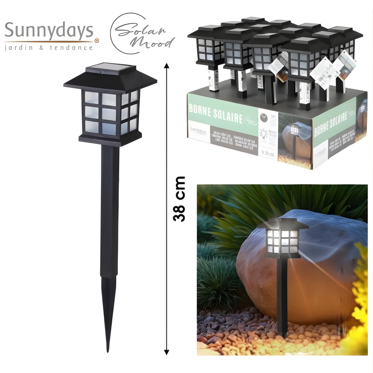 sunnydays-tuinlampen--prikspot-solar-lumio-zwart-kunststof-38-cm_10490435-1