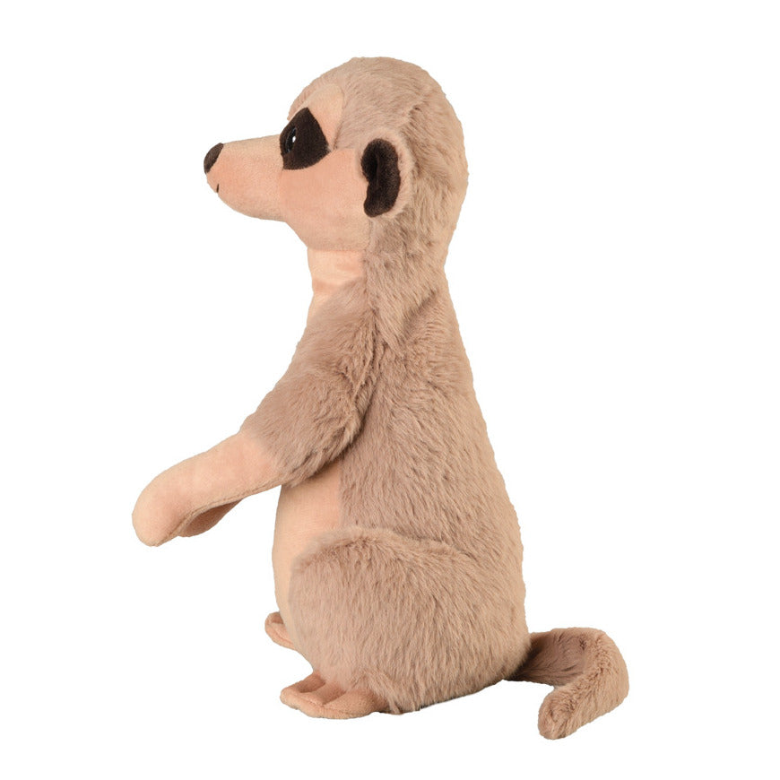 Warmte/magnetron opwarm knuffel stokstaartje