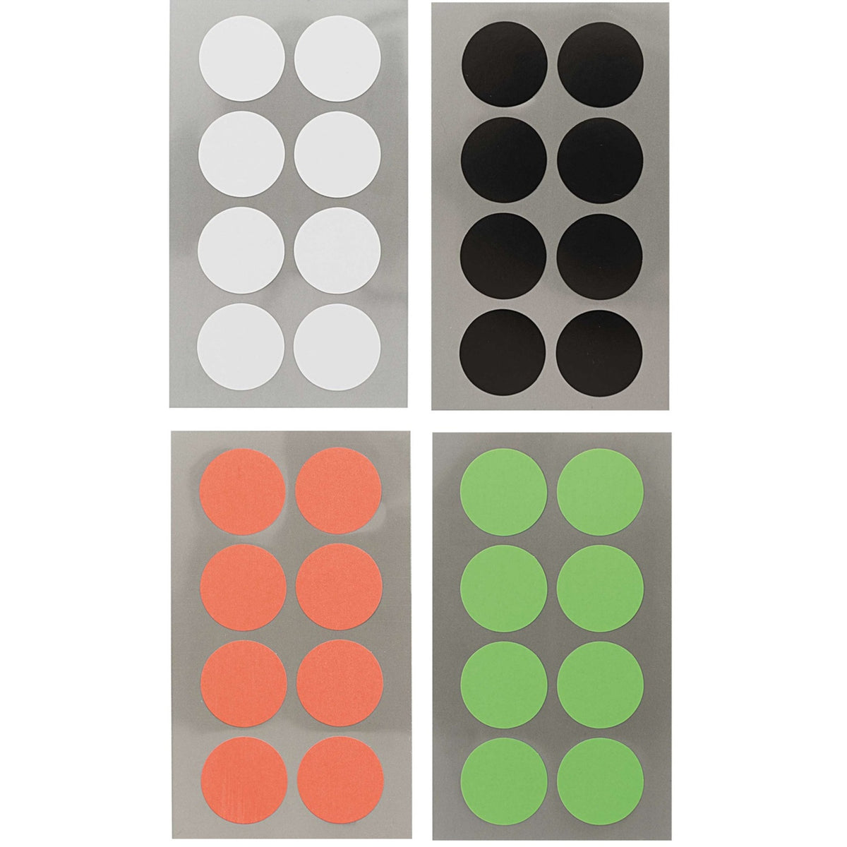 hobby-stickers-128x-stuks-d25-mm-kleurenmix-ronde-stickers-kantoor-stickers-etiketten_10446440