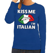 kiss-me-i-am-italian-sweater-blauw-dames_10146440