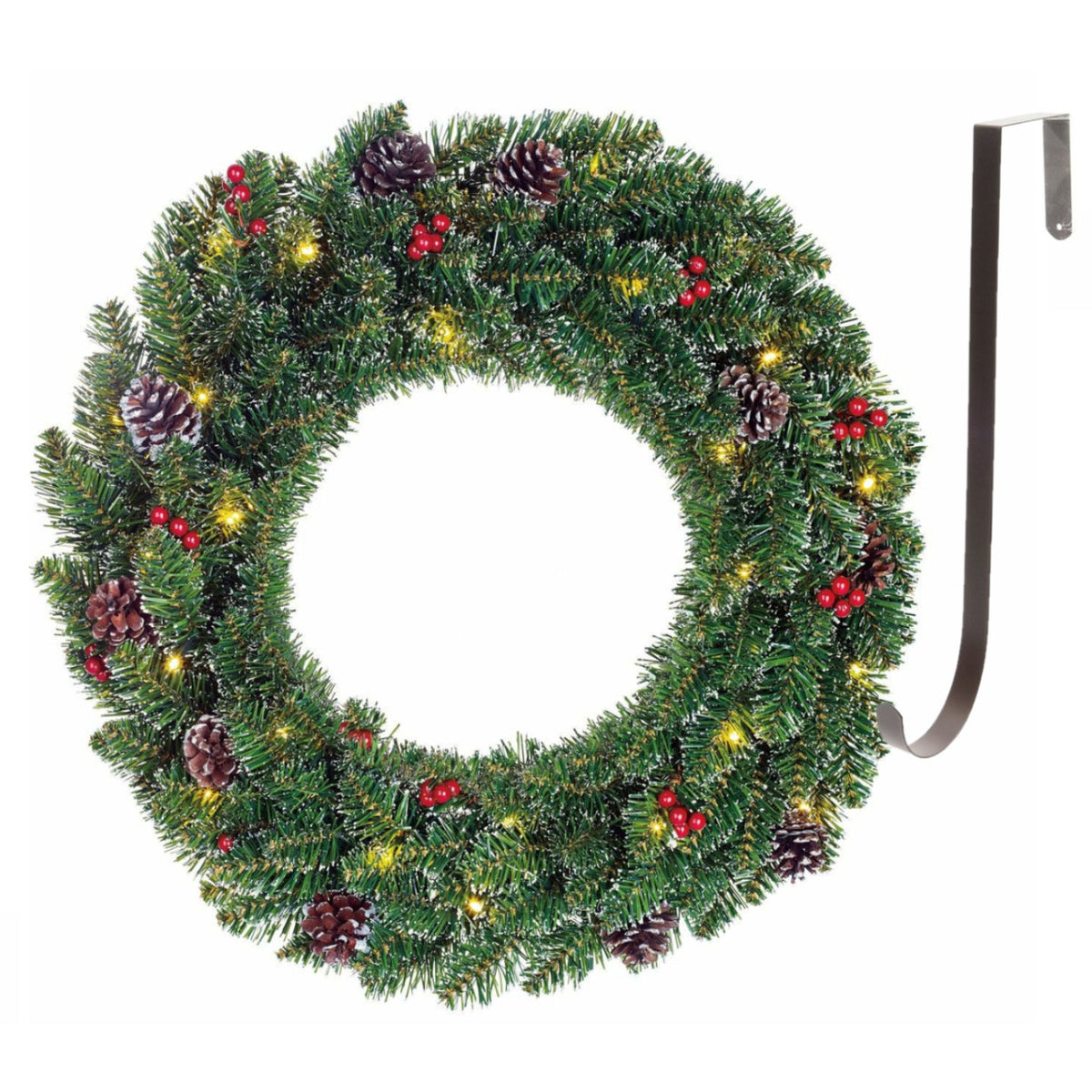 kerstkrans-met-licht-en-versiering-45-cm-incl-ophang-haak-ijzer_10372441