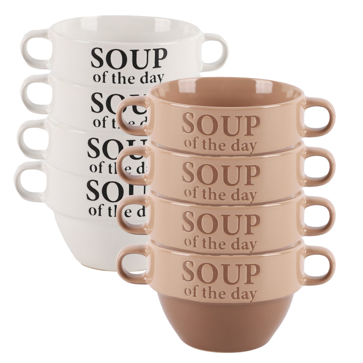 bellatio-design-soepkommen-8x-soup-of-the-day-keramiek-d12-x-h8-cm-beige--wit-stapelbaa_10483445-3