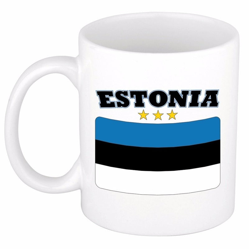 koffie-mok-estland-vlag-print-300-ml-wit-keramiek-supporters-landen-beker_10093448