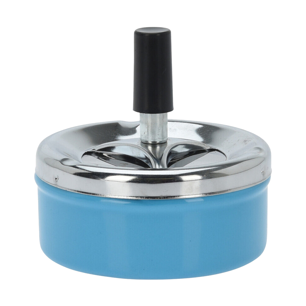 excellent-houseware-draai-asbak-druk-asbak-rond-metaal-10-cm-blauw_10360452