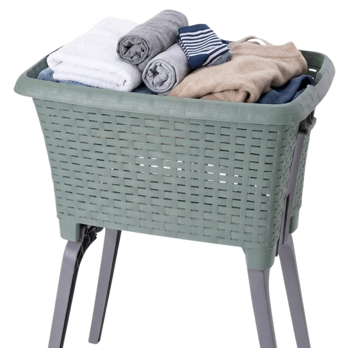 bathroom-solutions-wasmand-op-poten-groen-35-ltr-60-x-40-x-28-cm-wasgoedmanden_10490457-2