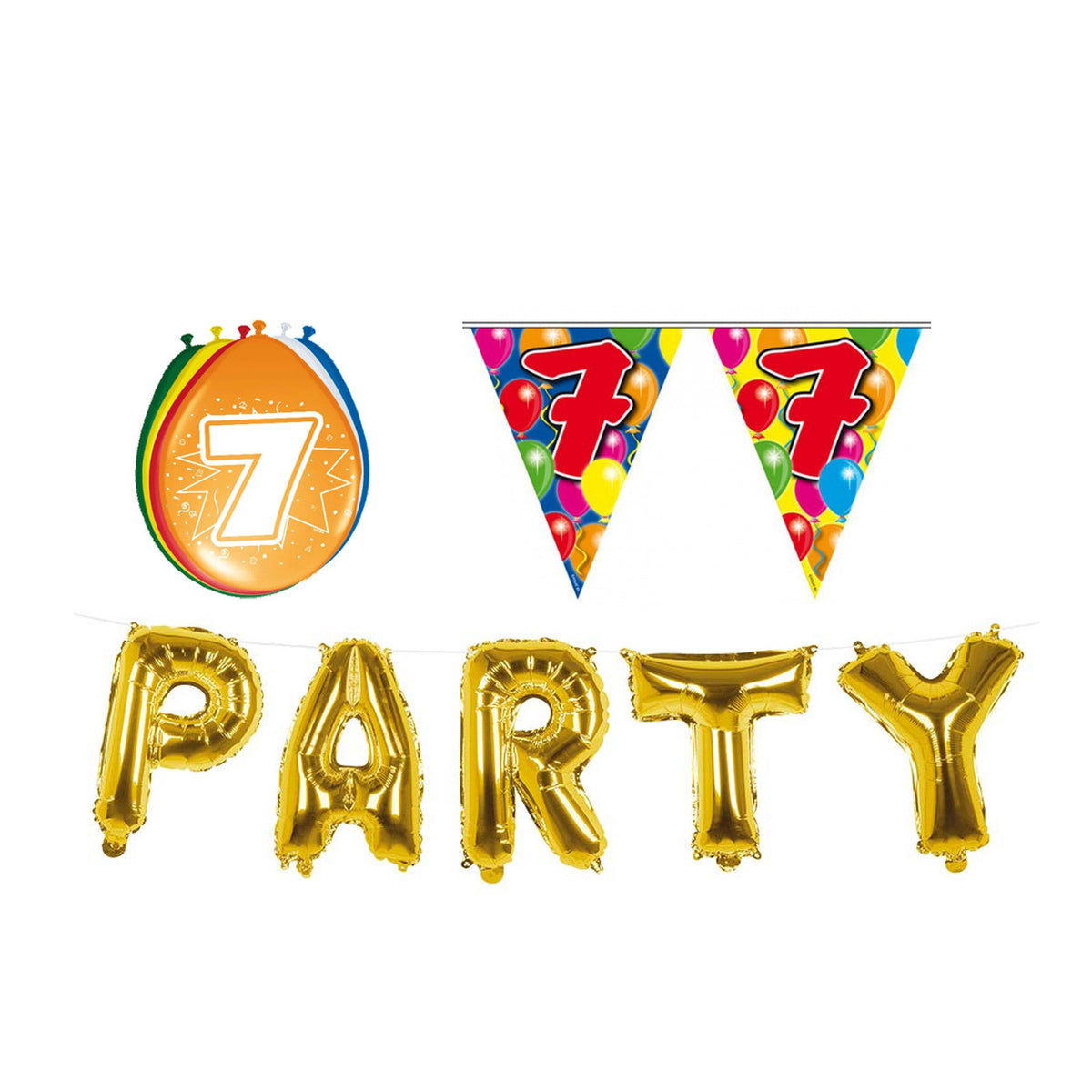verjaardag-feestversiering-7-jaar-party-letters-en-16x-ballonnen-met-2x-plastic-vlaggetjes_10368459