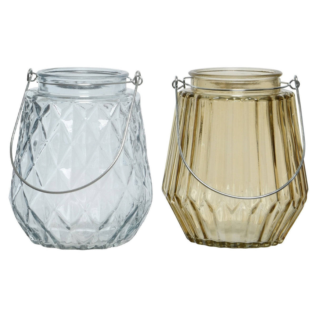 set-van-2x-stuks-theelichthouders-waxinelichthouders-glas-ijsblauw-en-taupe-11-x-13-cm_10309461