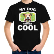 jack-russel-honden-tshirt-my-dog-is-serious-cool-zwart-voor-kinderen_10246462