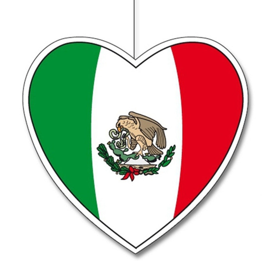 mexico-mexicaanse-vlag-thema-hangdecoratie-hartje-28-cm_10050464-2