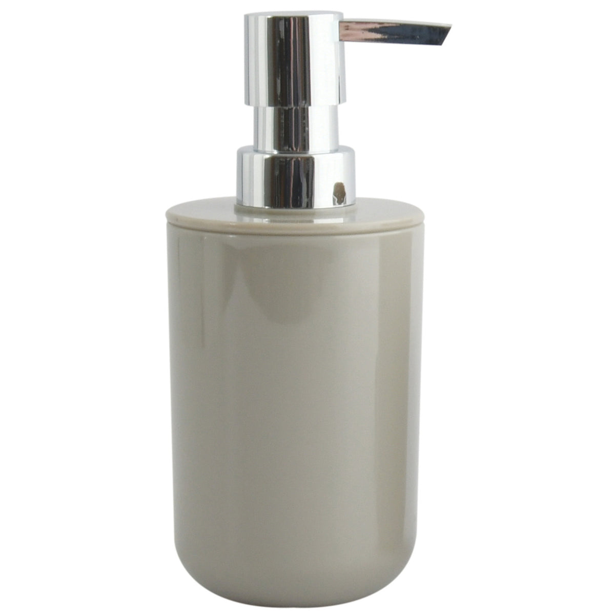 zeeppompje-zeepdispenser-porto-ps-kunststof-taupe-zilver-7-x-16-cm-260-ml_10381468-1