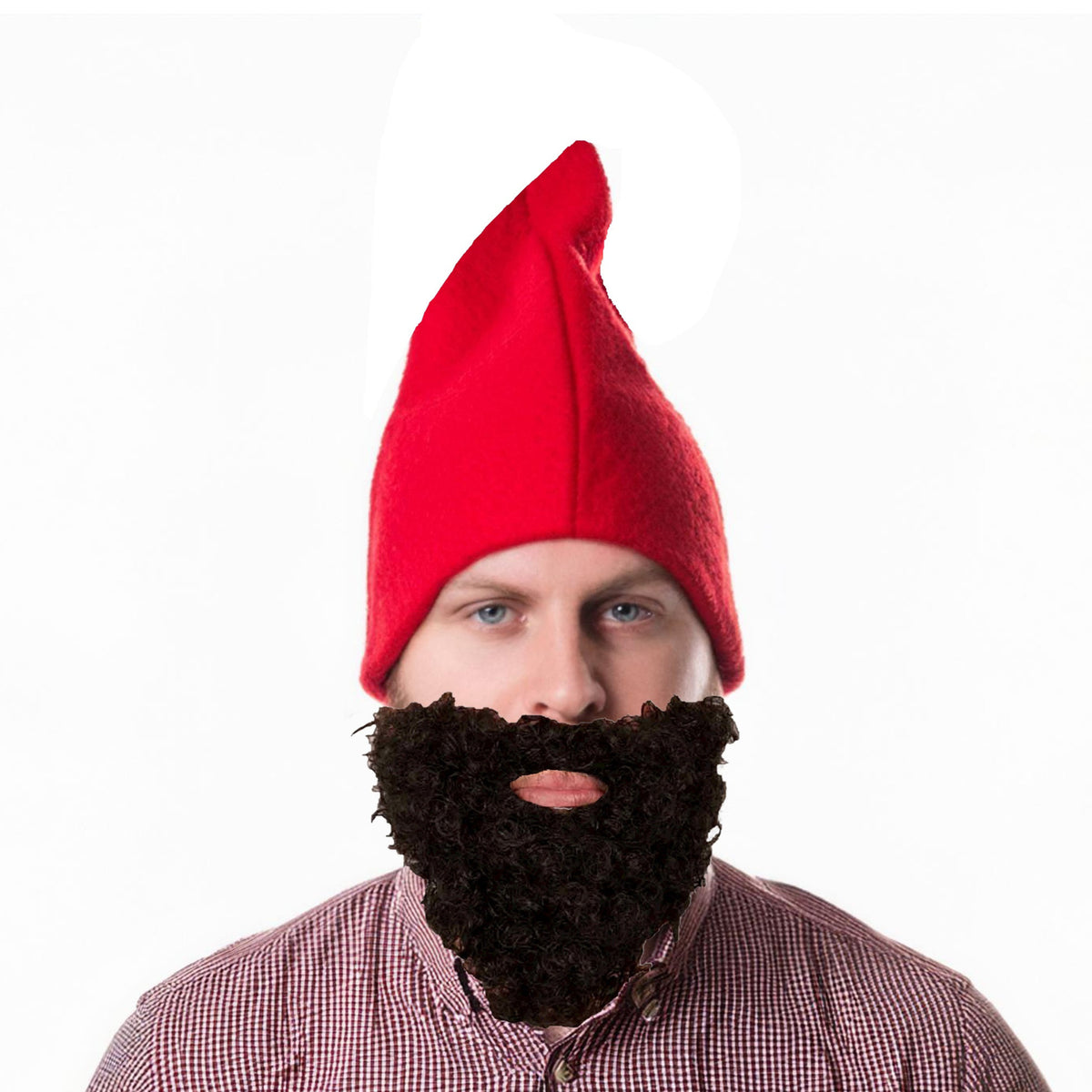 kabouter-dwerg-verkleed-set-rode-kaboutermuts-met-zwarte-lange-baard-polyester-volwassenen_10457472
