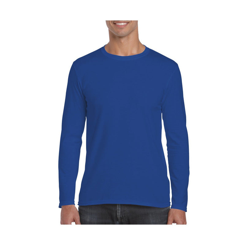 gildan-basics-tshirt-met-lange-mouwen-blauw-herenkleding-katoen-polyester-dubbel-gestikt_10196472