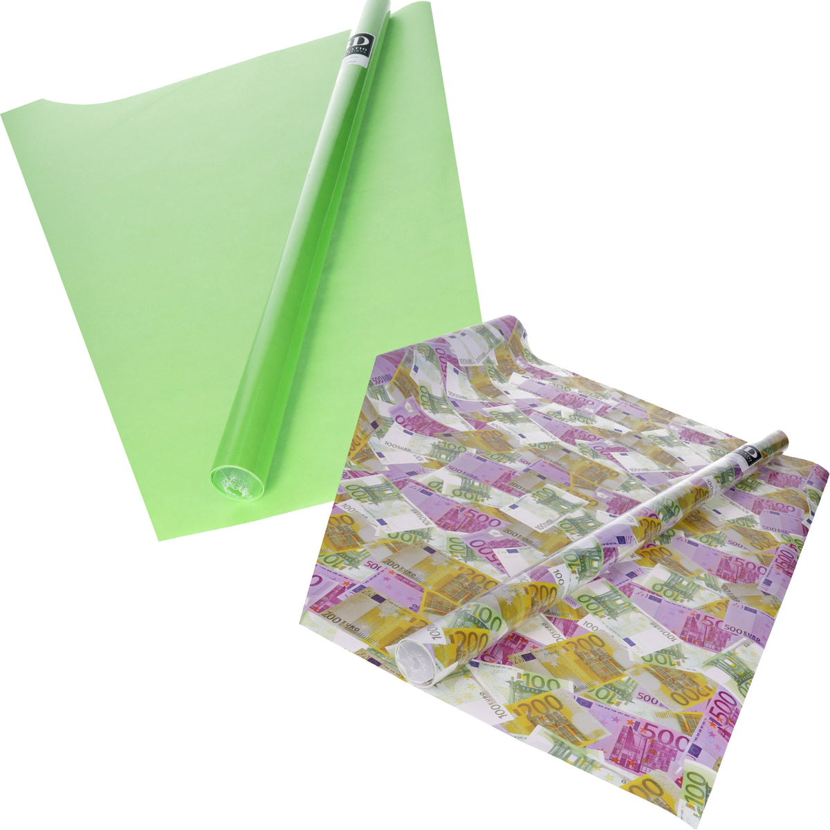 inpak-cadeau-papier-set-van-2x-stuks-rollen-euro-geld-biljetten-groen-rich-and-famous-thema_10458476