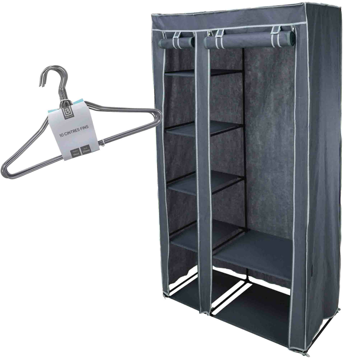 set-van-mobiele-kledingkast-met-kledinghangers-opvouwbaar-grijs-_10367484