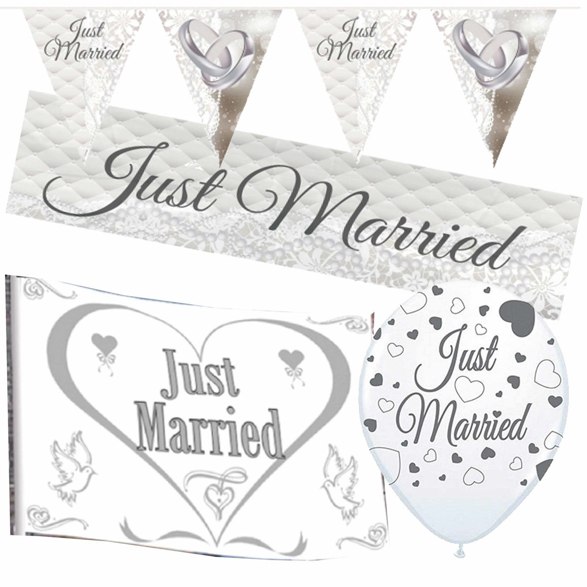 feestartikelen-pakketjust-married-thema_10334489