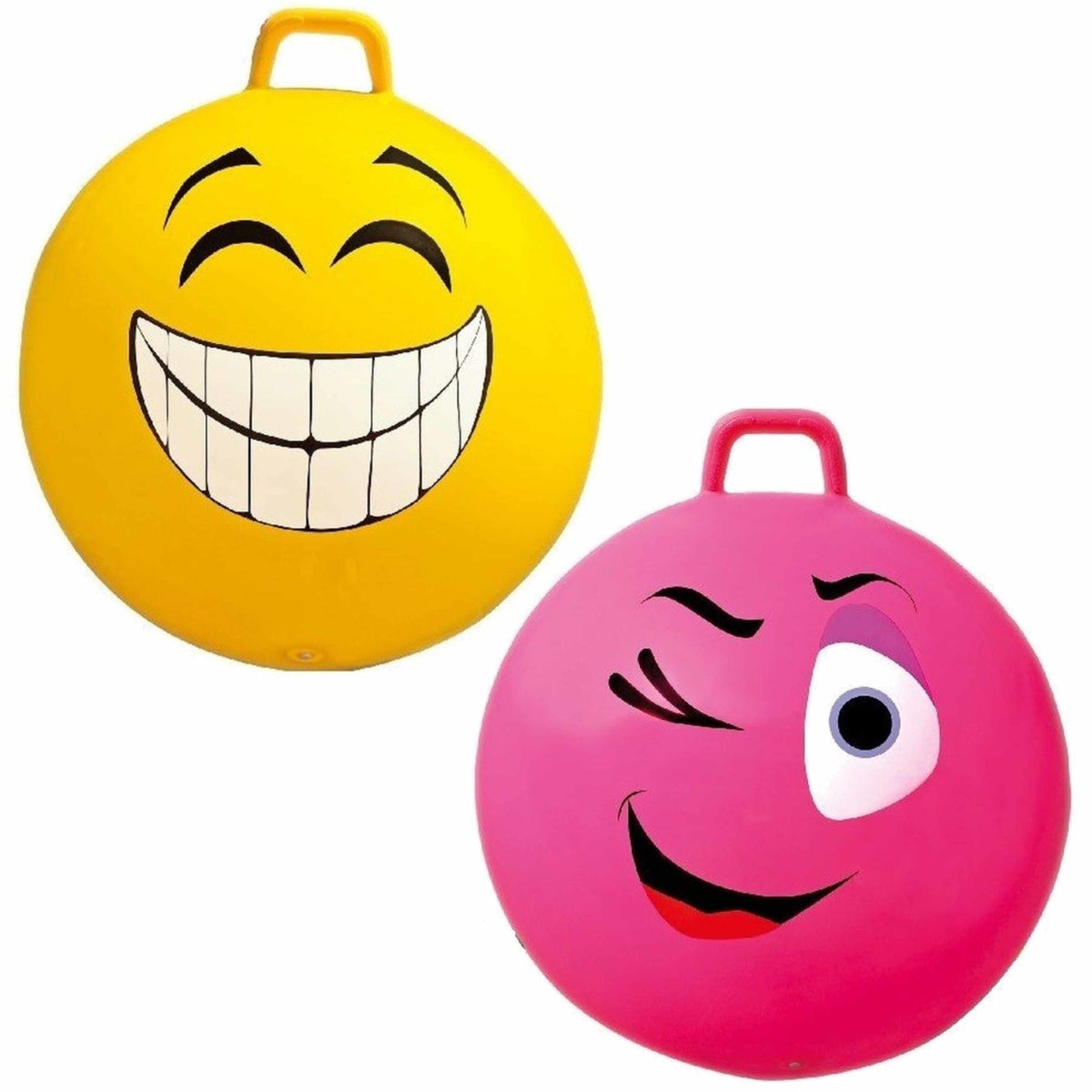 2x-stuks-speelgoed-skippyballen-met-funny-faces-gezicht-geel-en-roze-65-cm_10269506