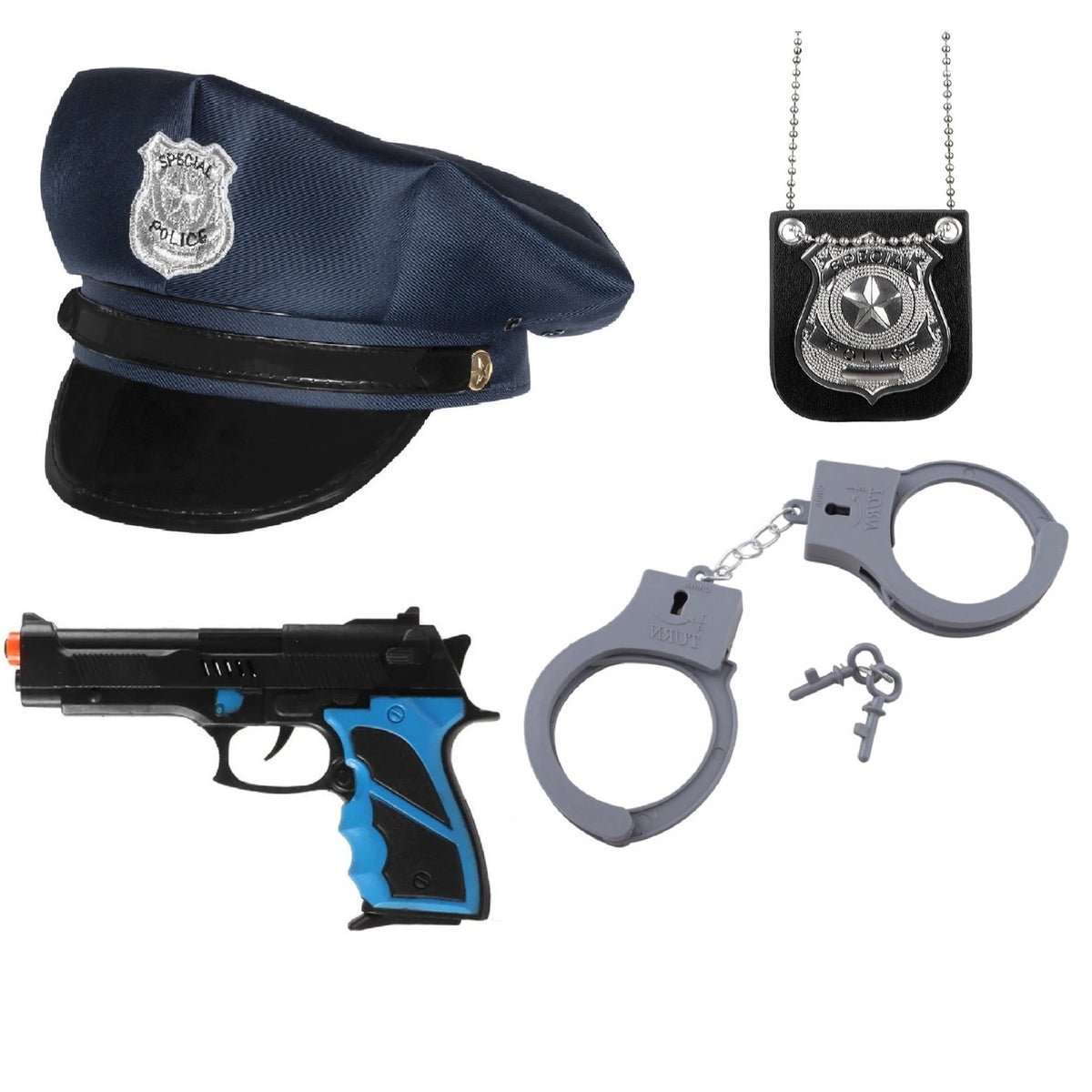 politie-agent-verkleed-set-4-delig-kinderen-politiepet-blauw-en-accessoires_10460509