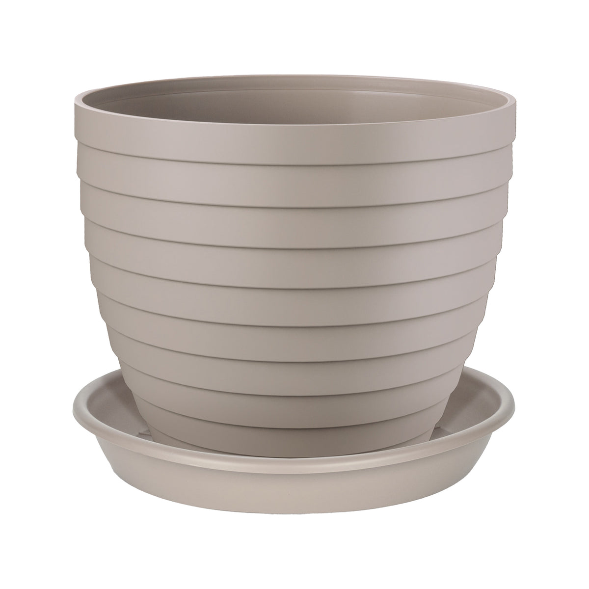 plantenpot-bloempot-florenzia-met-onderschaal-d21-x-h19-cm-taupe-kunststof_10413522