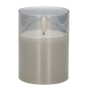 cepewa-led-kaars-met-timer-grijs-glas-7-x-10-cm-met-timer-ledkaarsen_10273531-2
