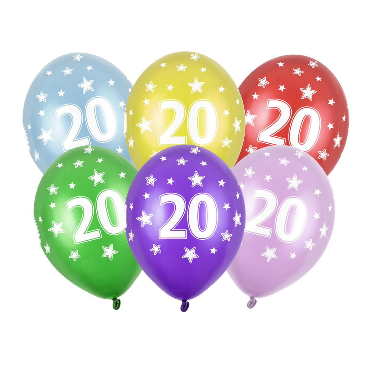 verjaardag-feest-ballon-leeftijd-20-jaar-6x-stuks-ballonnen-met-sterretjes_10085535-1