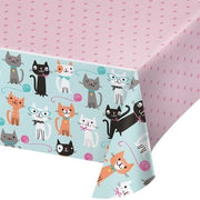 kinderfeest--verjaardag-tafelzeil-katten-poezen-thema-tafelkleed-roze-137-x-259-cm_10112537