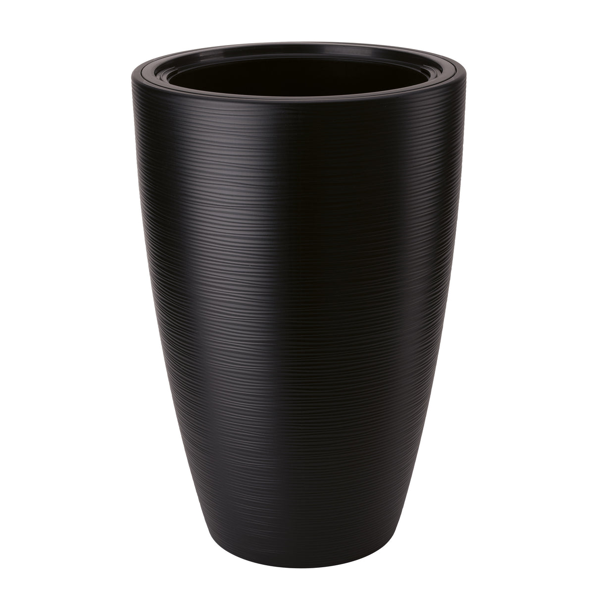form-plastic-plantenpot-bloempot-gobi-kunststof-zwart-d40-x-h58-cm-met-binnenpot_10445558